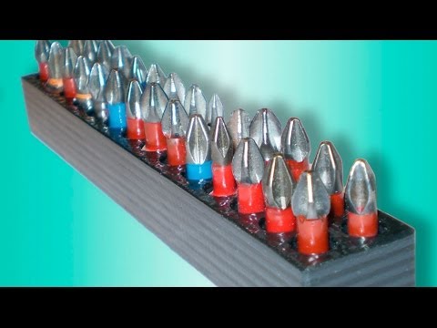 Thumbnail for Как сделать магнитное приспособление для хранения бит