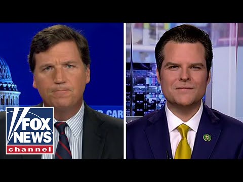 Thumbnail for Gaetz tells Tucker about drag queen story hours on military bases