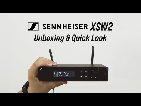Thumbnail for Sennheiser XSW2 Wireless Microphone | Unboxing & Quick Look