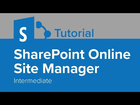 Thumbnail for SharePoint Online Site Manager Intermediate Tutorial