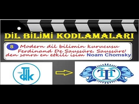 DİL BİLİMİ KODLAMALARI (Morfoloji, fotenik, etimoloji vs) -Taner Hoca-