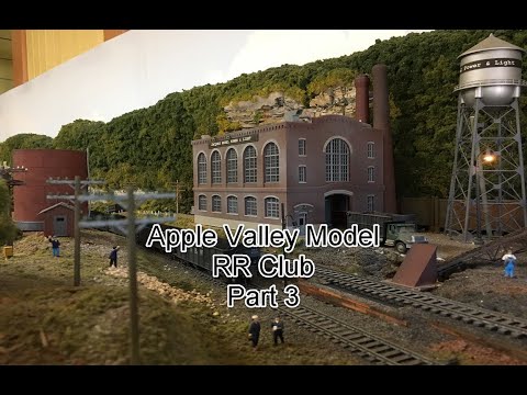 Thumbnail for Explore The World of Ho Scale Apple Valley Model Railroad! Part 3
