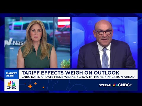 Thumbnail for CNBC Rapid Update: Tariff effects weigh on outlook