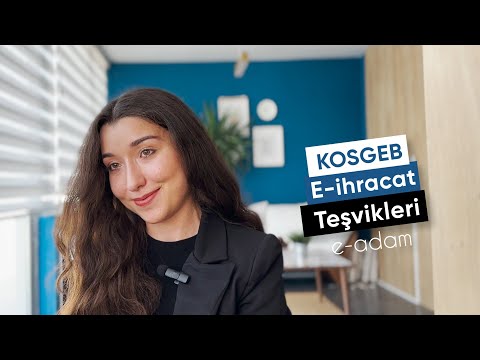 Thumbnail for KOSGEB E-ihracat Teşvikleri Nelerdir? | E-adam ile E-ihracat