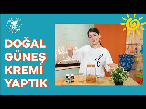 Evde Doğal Koruyucu Güneş Kremi Nasıl Yapılır ?
