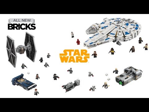 Lego Star Wars Solo A Star Wars Story Compilation of All Sets