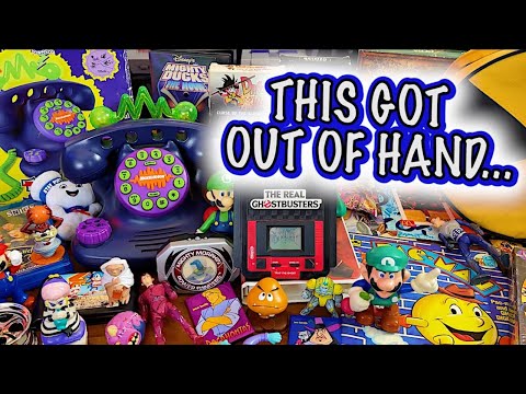 80s/90s NOSTALGIA BOMB of Toys, Games, Collectibles & MORE!