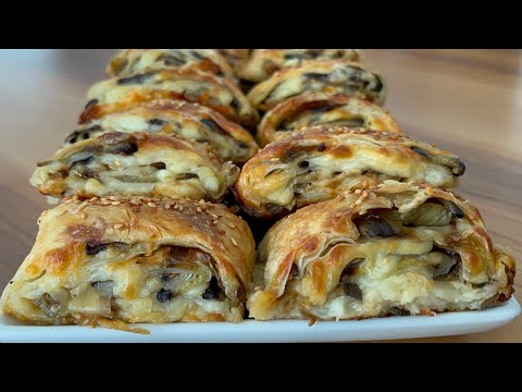 Thumbnail for BU BÖREK AKLINIZI BAŞINIZDAN ALABİLİR ❗️ÇOK DEĞİŞİK ve ŞAHANE BİR PATLICANLI BÖREK  TARİFİ ????????