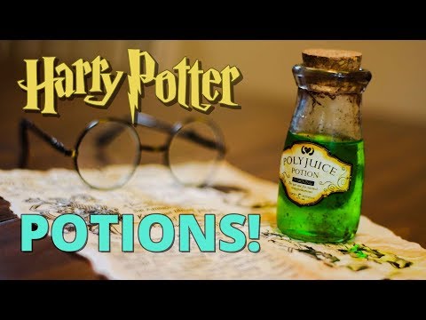 DIY Harry Potter Potion Bottles!