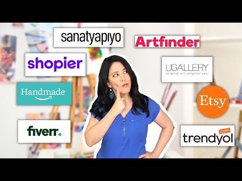Thumbnail for Resimlerinizi Satmak İçin 2023'de  EN İYİ Yurt Dışı ve Yurt İçi Platformlar  - Bölüm 1