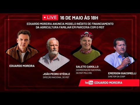 Eduardo anuncia modelo inédito de financiamento da agricultura familiar em parceria com o MST