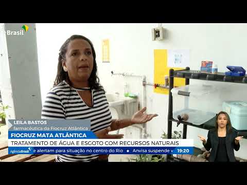 Conheça tecnologias da Fiocruz para tratamento de água e esgoto