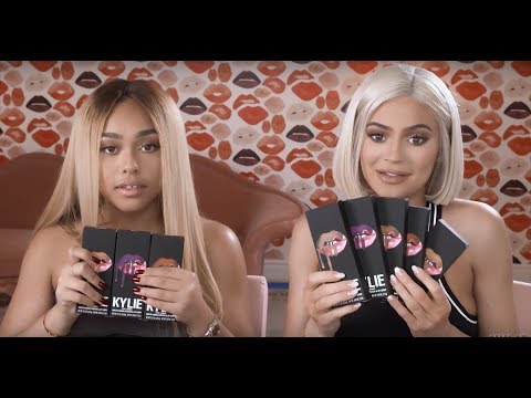 Thumbnail for (한글자막) 카일리 제너와 조든의 립 키트 발색해보기! part. 1