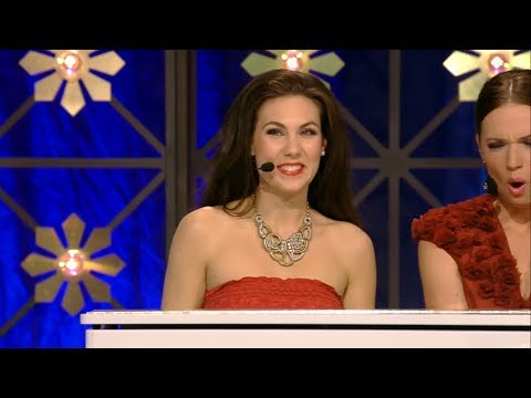 Elize on Swedish TV-show "Så ska det låta" at SVT 1.