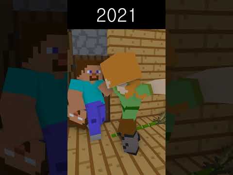 Thumbnail for Evolution of Herobrine - Minecraft Animation