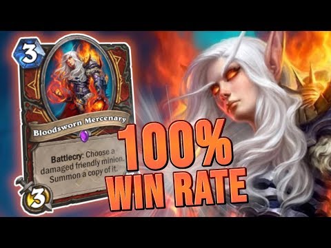 I Had a 100% WIN RATE w/ TEMPO WARRIOR... Until I Lost | Saviors of Uldum | Hearthstone
