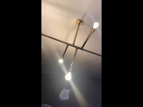 DIY: Luminária Industrial com cano PVC