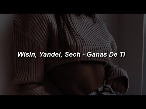 Wisin &amp; Yandel, Sech - Ganas De Ti ????|| LETRA