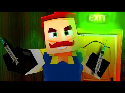 ПРИВЕТ СОСЕД ГИГАНТ HELLO NEIGHBOR MINECRAFT
