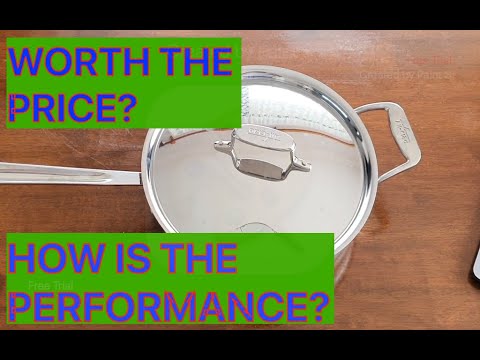 Thumbnail for All Clad D5 3QT Saute Pan Review and Cooking Test
