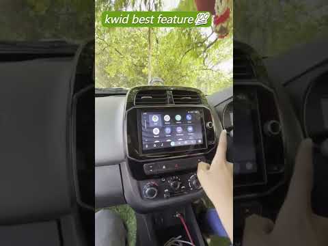 Renault kwid में android auto , apple carplay ???? #shorts #youtubeshorts #viralshorts #viral #kwid