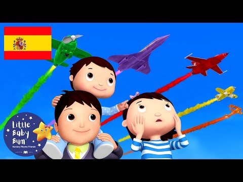 Thumbnail for Canciones Infantiles | Aviones de Colores | Dibujos Animados | Little Baby Bum en Español
