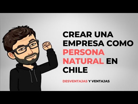 Crear una empresa como persona natural en Chile, desventajas y ventajas