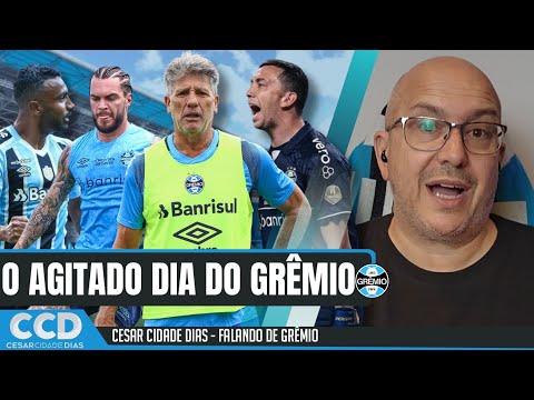 Cobranças, lesão e mudança de planos. O agitado dia do Grêmio