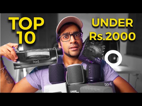 Thumbnail for TOP 10 BLUETOOTH SPEAKERS UNDER ₹2000 THAT YOU CAN BUY RIGHT NOW! | MID 2022 Edition |