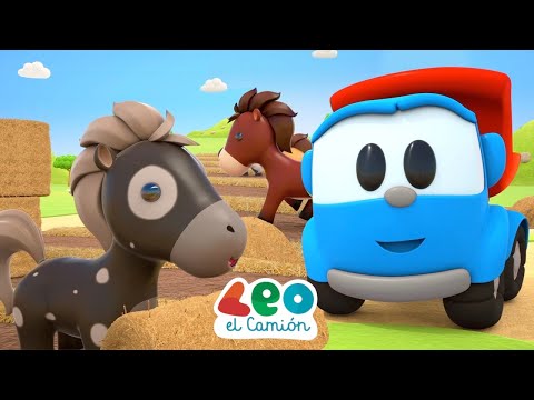 Leo the Truck Español - Vamos a la granja con Leo el Camión - 40 Minutos para niños en español