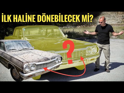 TOZLU GARAJ | Seramik Kaplama | 20 Yıl Önce Terk Edilmiş 1964 Chevrolet Eski Haline Dönebilecek Mi?