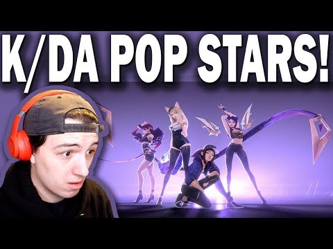K/DA - POP/STARS (ft. Madison Beer, (G)I-DLE, Jaira Burns) League of Legends REACTION!