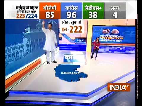 India TV Final Opinion Poll on Karnataka Elections