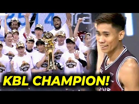 Thumbnail for Iyakan sa Game 7, grabeng tiwala ng Anyang Coach kay Rhenz Abando! | CHAMPION!