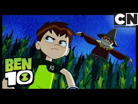 Cuidado Con El Espantapájaros | Ben 10 en Español Latino | Cartoon Network