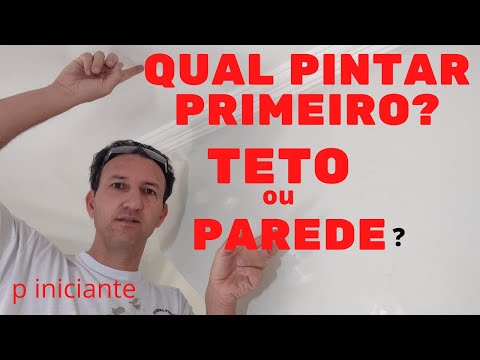 Thumbnail for Pintar teto ou parede primeiro?