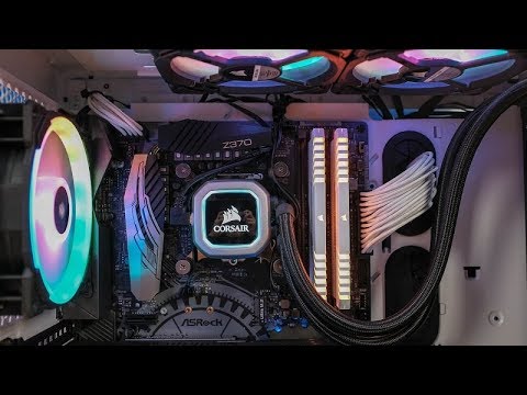 Thumbnail for Corsair Crystal 570X w/ H150i PRO RGB Build - ASRock Taichi Z370 / i7-8700K