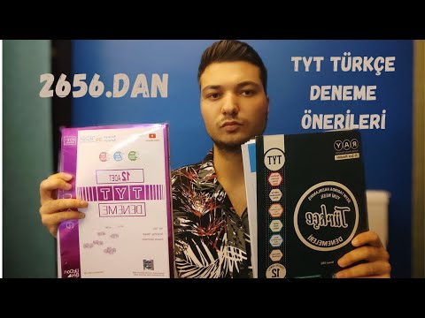 TYT TÜRKÇE DENEME ÖNERİLERİ/2656.DAN #yks22 #tyttürkçe #tyt #yks23