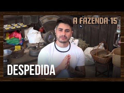 Veja os últimos momentos de Lucas em A Fazenda 15 antes de o peão desistir do reality