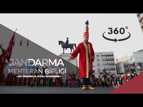 Thumbnail for Jandarma Mehteran Birliğimizden 15 TEMMUZ Anısına 360 Derece Gösteri