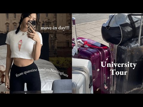 Moving into student accommodation &amp; Campus Tour | Nottingham Trent University