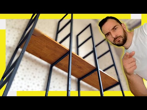 ????  SIN SOLDADURAS ???????? Estantería Estilo INDUSTRIAL ???????? (Metal y Madera)