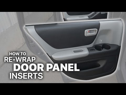 Thumbnail for How To Pattern and Re-Wrap Door Panel Inserts In Vinyl - LeatherSeats.com