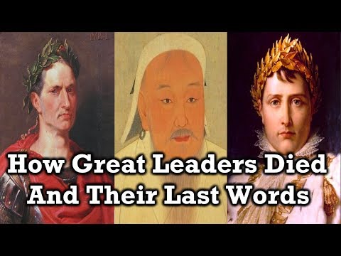 Thumbnail for The Last Words of Famous Leaders