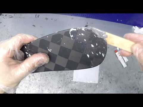 Ремонт пера клюшки(расслоение носика)