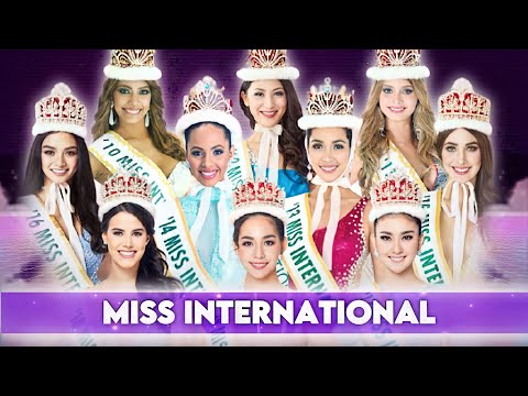 MISS INTERNATIONAL (1960 - 2021) | THE WINNERS