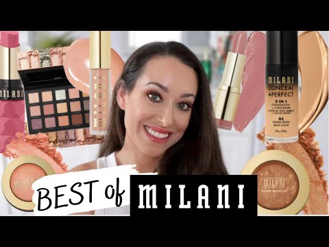 FULL FACE USING THE BEST OF MILANI MAKEUP | MILANI MAKEUP REVIEW 2021