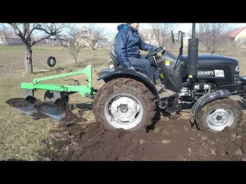 Thumbnail for Минитрактор ДТЗ с плугом