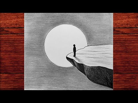 Thumbnail for Uçurum Kenarında İnsan Çizimi - Çizim Mektebi Adım Adım Resim Çizimi - Kolay Karakalem Çizimleri Yap