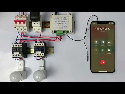 KL2-GSM-T Smart Relay Controller with 2 Outputs and SMS Reminder on Power Failure